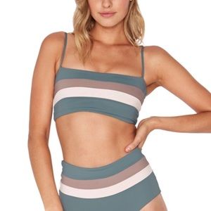 L*space reversible rebel top M abs bottoms S